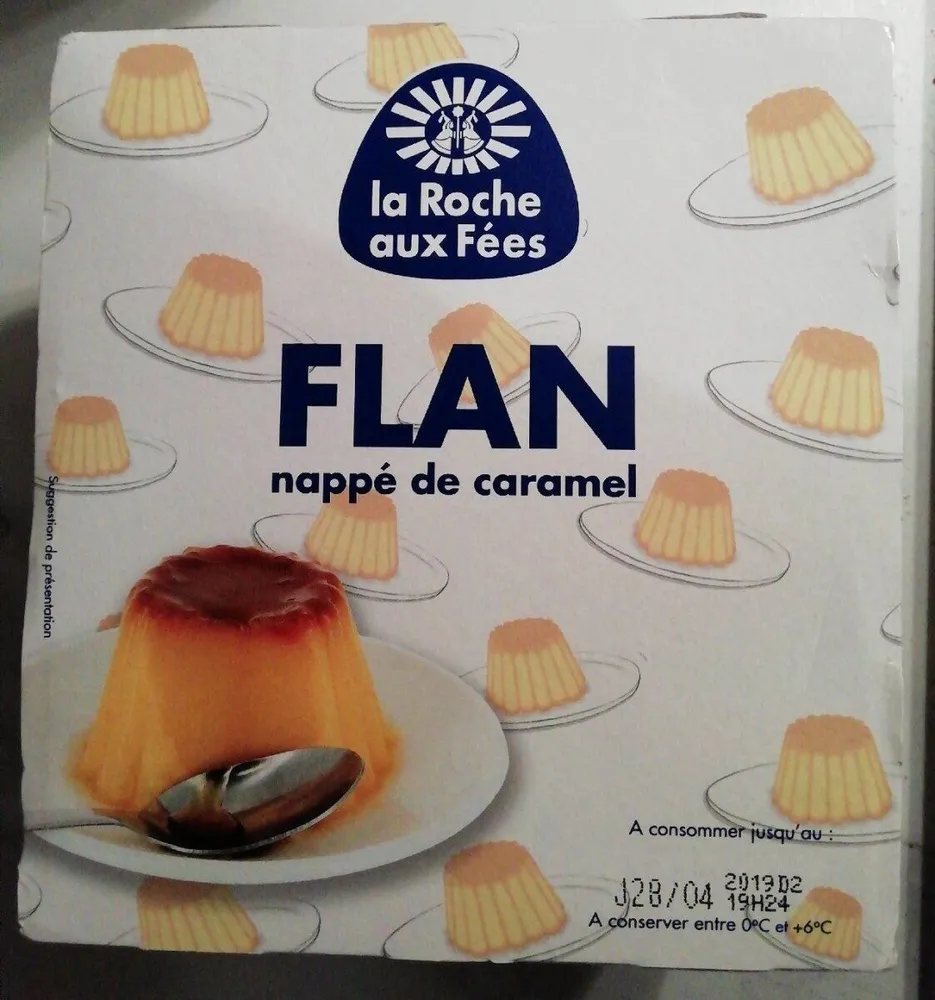 Flan nappé de caramel
