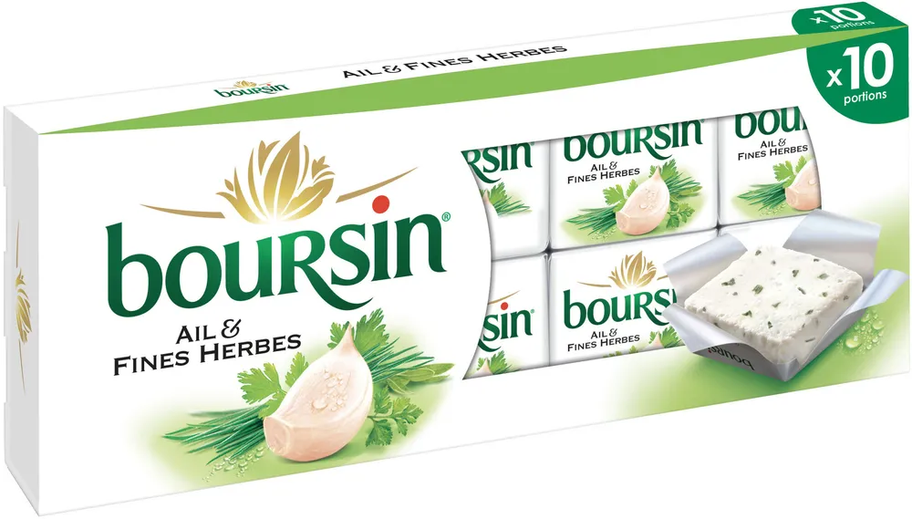 Boursin® Ail & Fines Herbes Portion x10