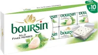 Boursin® Ail & Fines Herbes Portion x10
