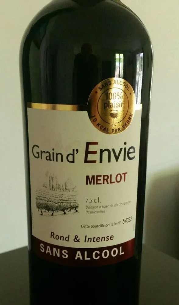 Grain d'envie Merlot sans alcool