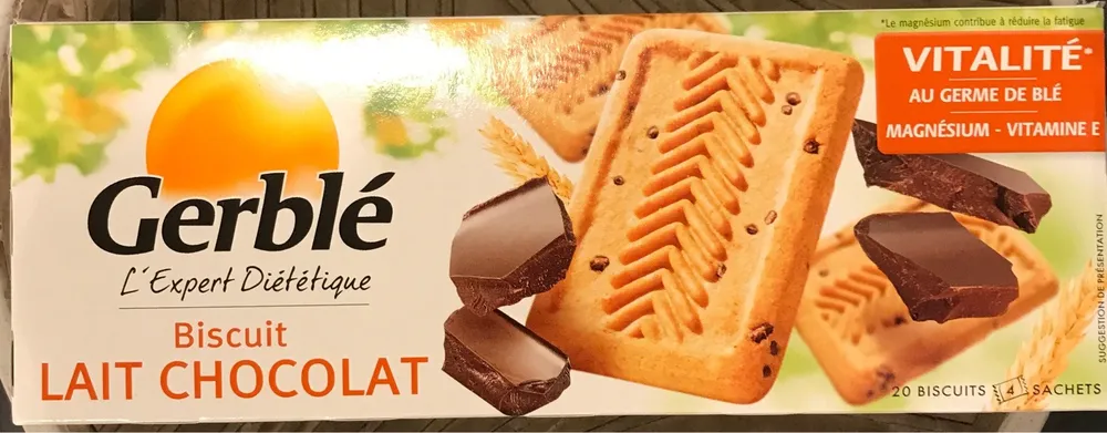 Biscuit lait chocolat Gerblé