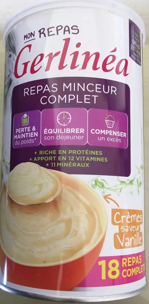 Crème saveur vanille