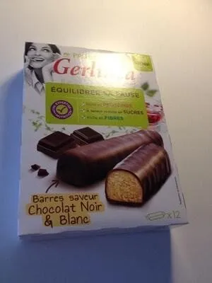 Barres saveur chocolat Noir&Blanc