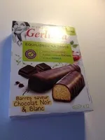 Barres saveur chocolat Noir&Blanc