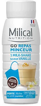 Milical Go Repas Minceur Vanille 236ML