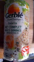 Galette riz complet multi graines