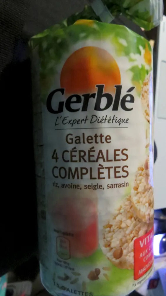 Galette 4 céréales complètes