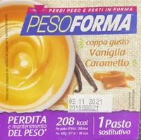 Coppa gusto vaniglia caramello