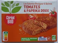 Les Galettes Boulgour & Quinoa - Tomate & Paprika