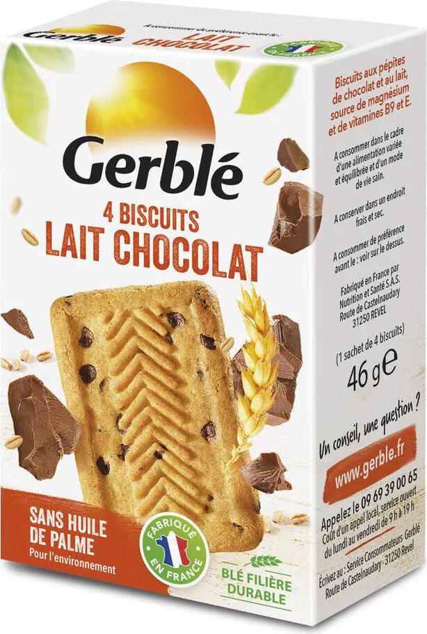 Biscuits pocket chocolat sésame