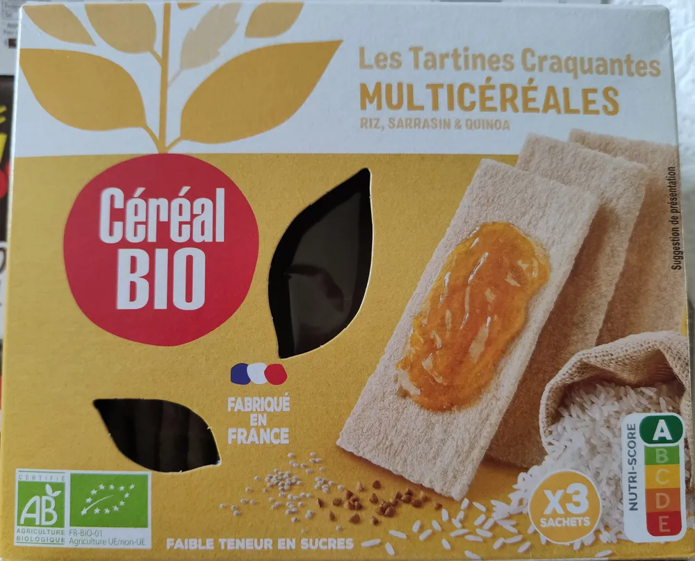 Tartines Craquantes Multi-Céréales