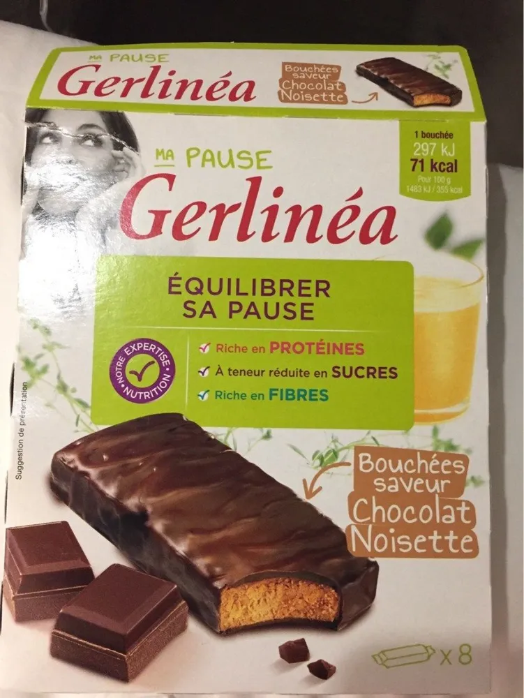 Bouchees saveur chocolat noisette