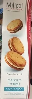 Milical Nutrition Saveur Coco 12 Biscuits