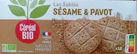 Sablés sésame & pavot