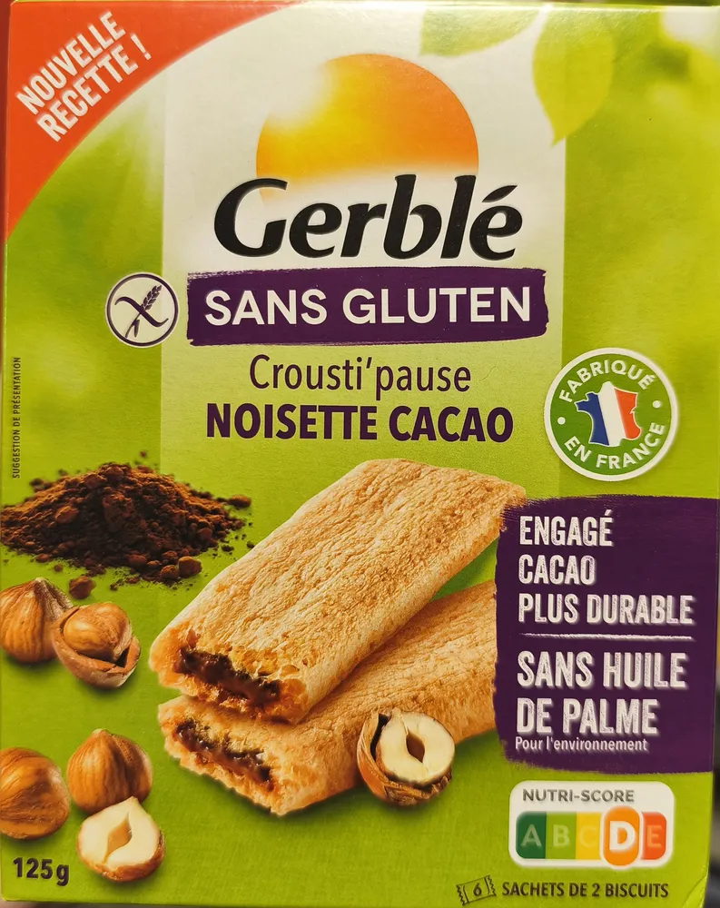 Crousti'pause noisette cacao
