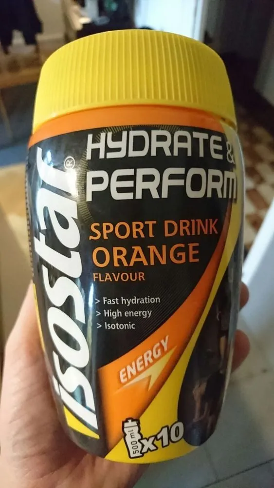 Isostar sport drink hydrate & perform orange