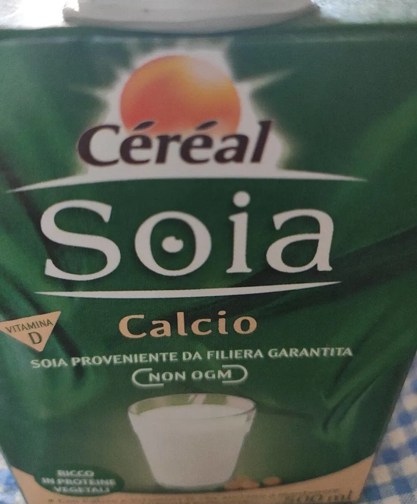 Cereal soia calcio