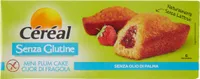 Senza glutine minIGPlum cake cuo di fragola merendine