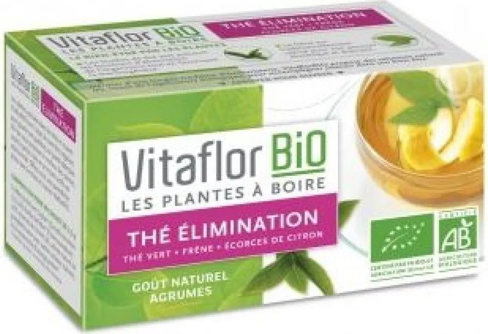 Vitaflor Thé Elimination,18 Sachets De