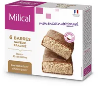 Milical nutrition saveur vanille barres