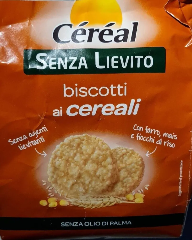 Biscotti ai cereali senza lievito