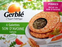 Galettes son d'avoine nature Gerblé