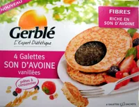 Galettes Son d'avoine vanillées