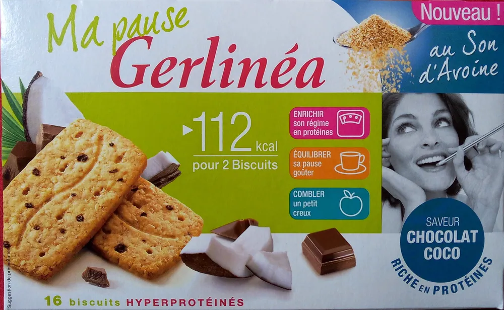 Biscuit diététique au son d'avoine Gerlinéa
