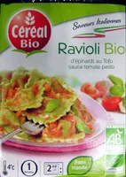 Ravioli d'épinards au Tofu sauce tomate pesto Bio