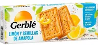 Galletas de limón y semillas de amapola