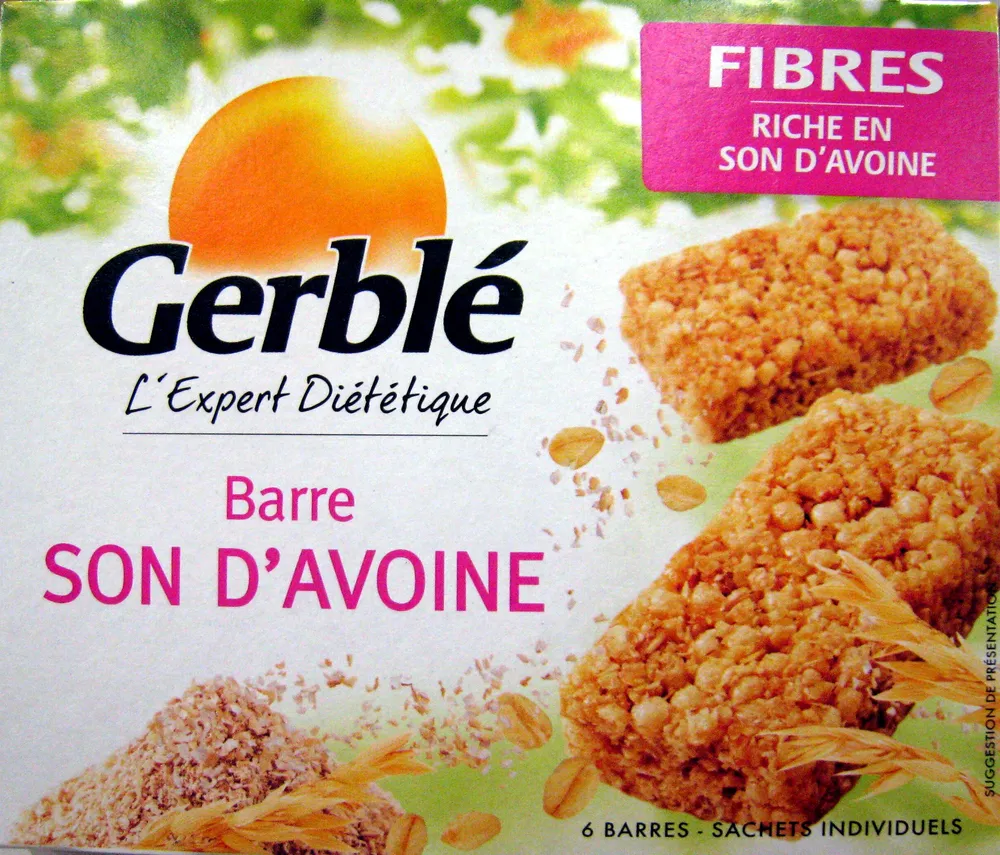 Barre Son d'avoine Gerblé