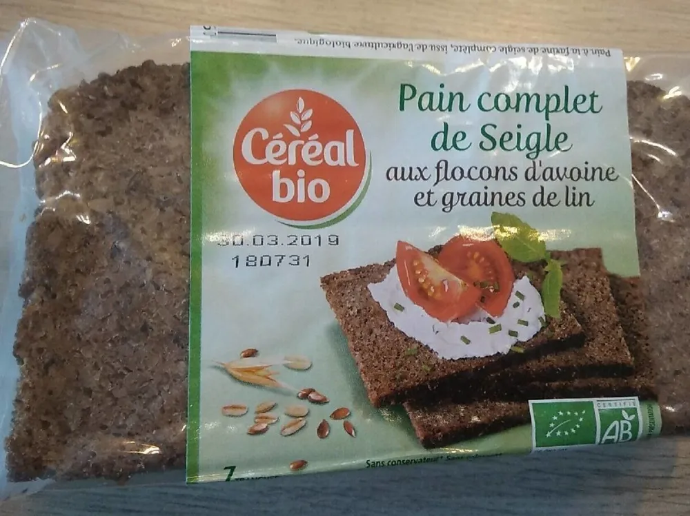 Pain complet de seigle