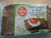 Pain complet de seigle