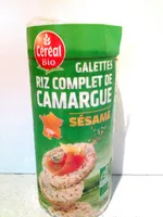 Galettes Riz complet de Camargue au sésame