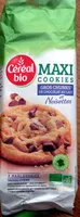 maxi cookies gros chunks de chocolat au lait et noisettes