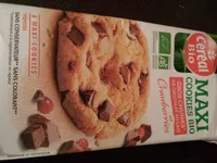 Maxi Cookies Bio Chocolat au lait et cranberries
