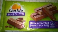 Barres Chocolat Farines De Riz Et De Teff