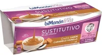 Crema sustitutiva sabor caramelo vainilla