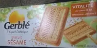 Biscuit sésame Gerblé