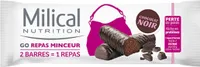 Milical Go Repas Minceur, 2 Barres Chocolat Noir