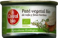 Paté vegetal bio de tofu y finas hierbas