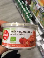 Pate vegetal BIO de tofu y tomate