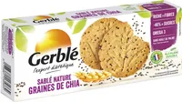 Sablé nature aux graines de chia