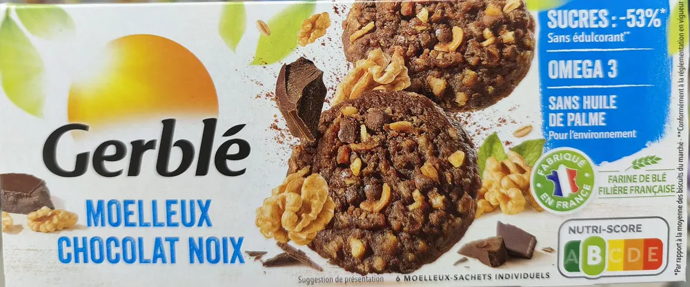 Moelleux chocolat noix