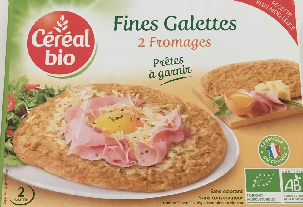 Fines galettes 2 fromages