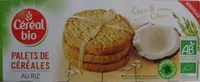 Palets de céréales au riz