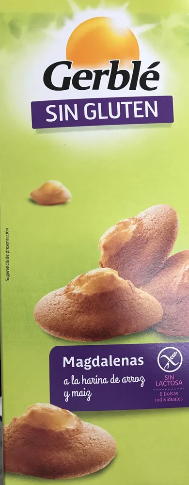 Madalenas Sin Gluten Gerble