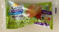 Madeleine sans gluten & lactose