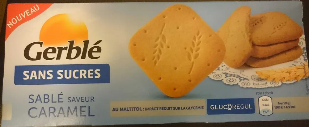 Sablé saveur Caramel