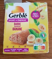 Barres banane Gerblé Sport